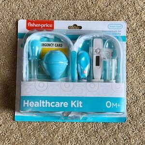 Fisher-Price Blue and White Healthcare Kit